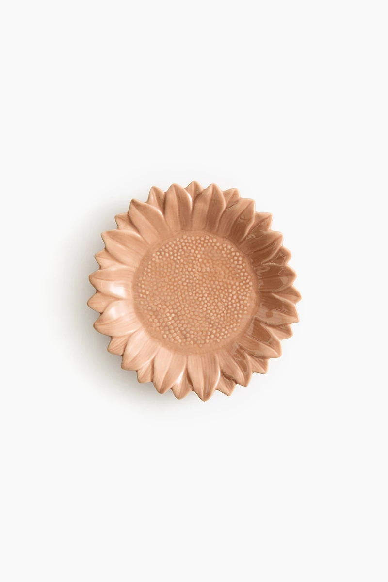 Sunflower-Shaped Medium-Sized Plate