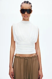 Pantalon en jersey avec jambes ballon