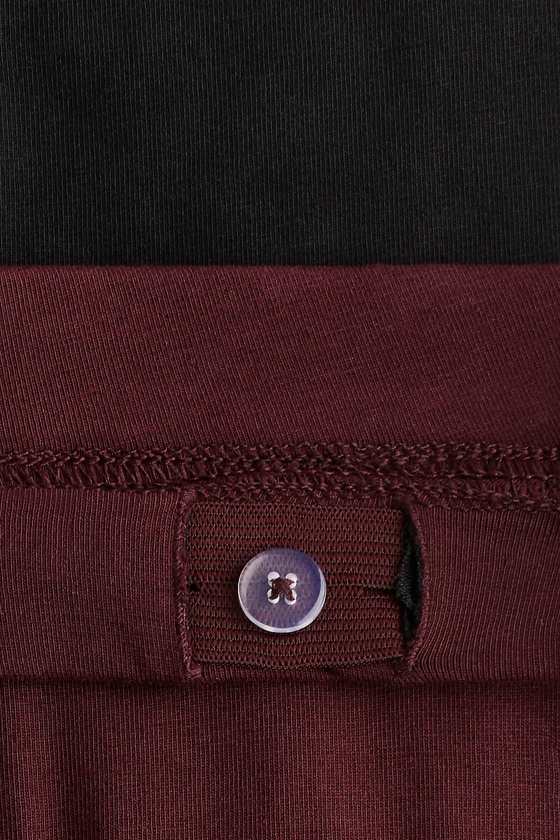 2-Pack Flared Jersey Leggings