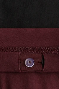 2-Pack Flared Jersey Leggings