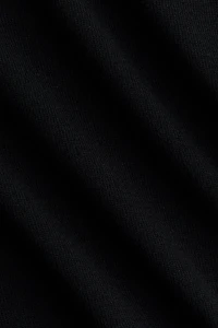 Fine-Knit Mock Turtleneck Top