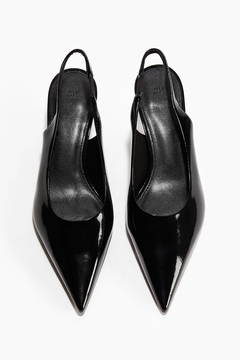 Pointed Slingbacks
