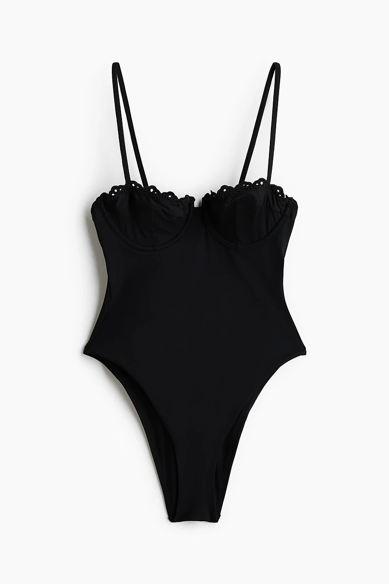 Maillot de bain échancré
