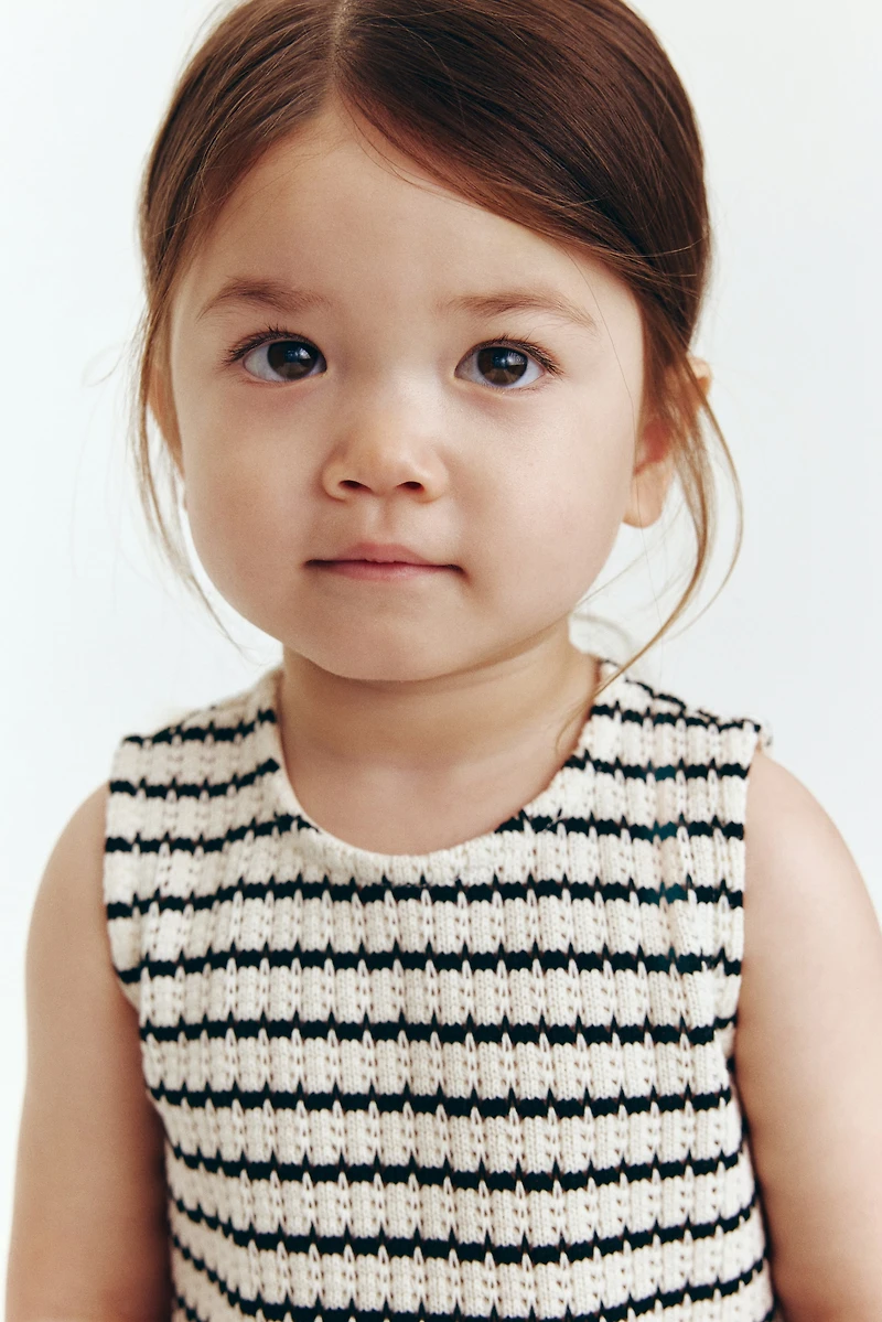 2-Piece Textured-Knit Set