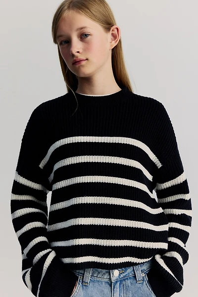 Cotton-Blend Sweater