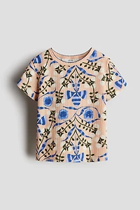 Pointelle Jersey Top