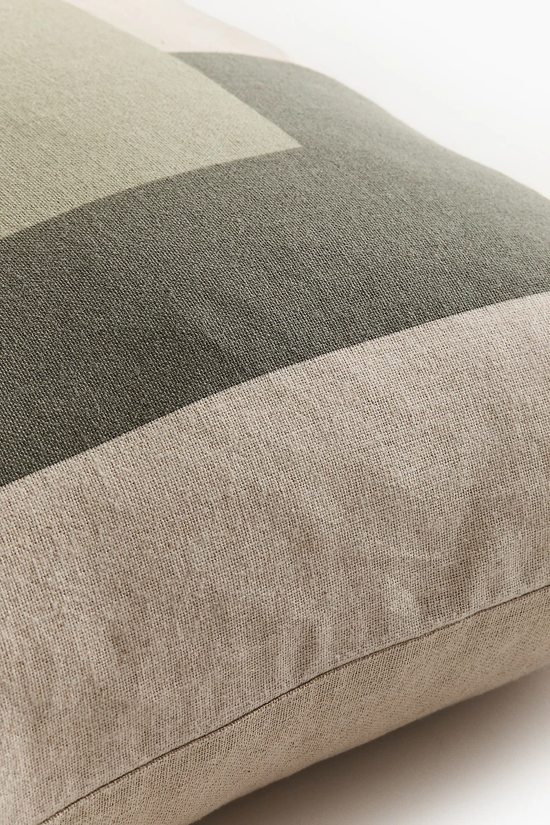 Linen-Blend Cushion Cover