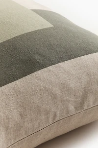 Linen-Blend Cushion Cover