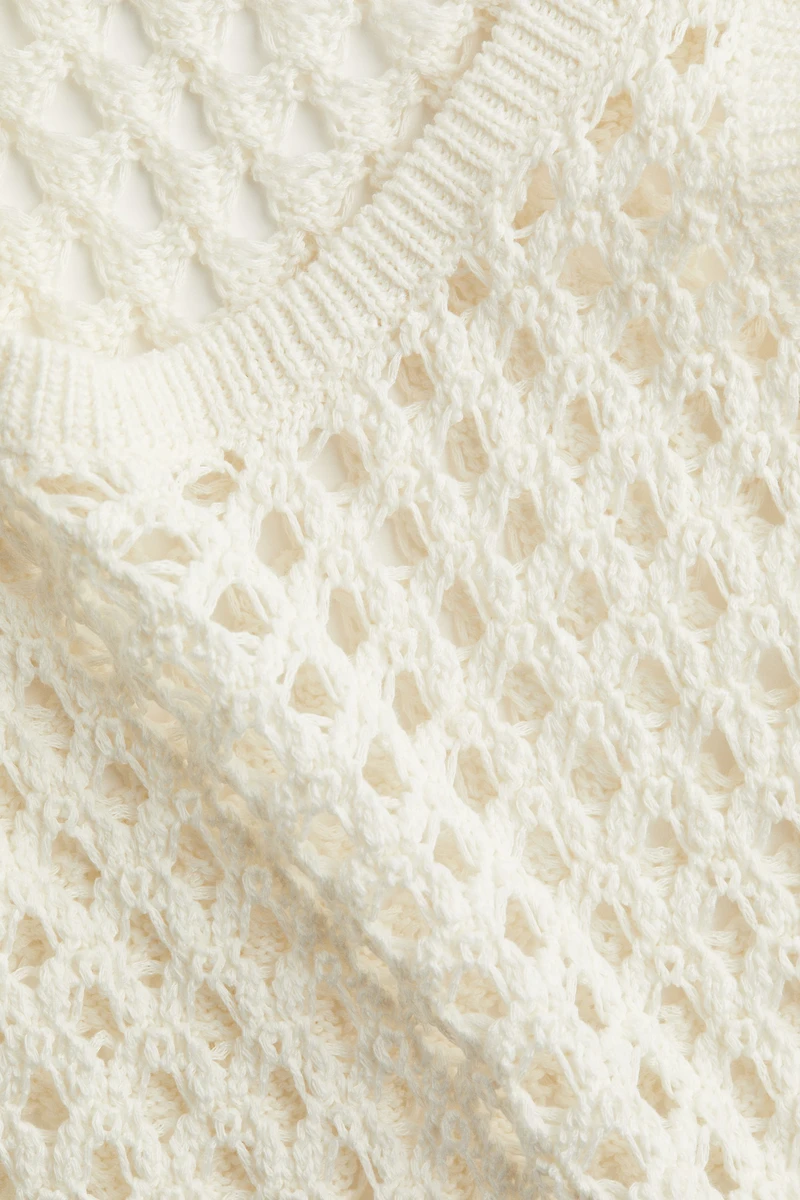 Crochet-Look Dress