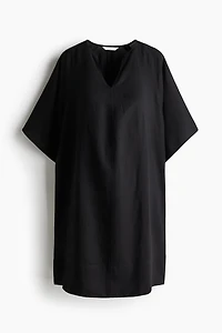 MAMA Before & After Linen-Blend Dress