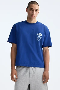 Relaxed-Fit Printed Cotton T-Shirt