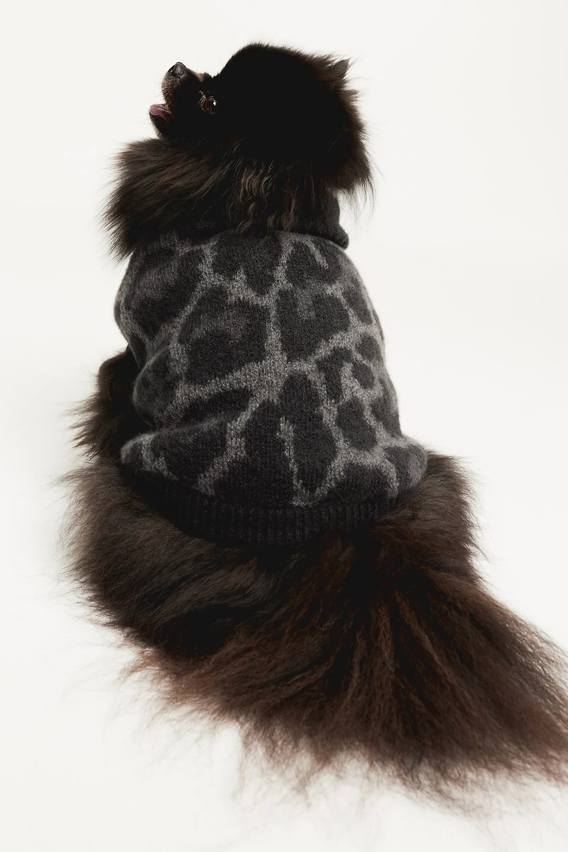 Jacquard-knit Dog Sweater