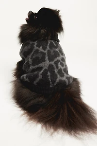 Jacquard-knit Dog Sweater