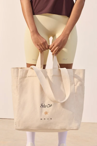 Grand sac fourre-tout imprimé en toile