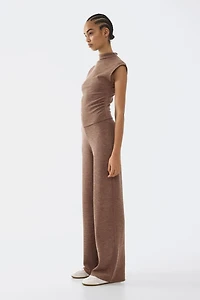 Straight-Leg Jersey Pants