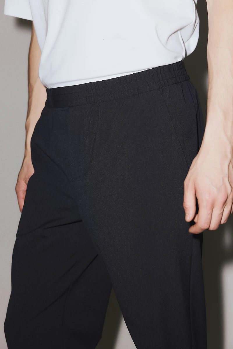 Four-Way Stretch Regular-Fit Pull-On Pants