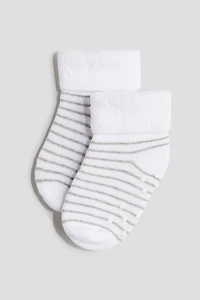 Lot de 3 paires chaussettes en bouclette