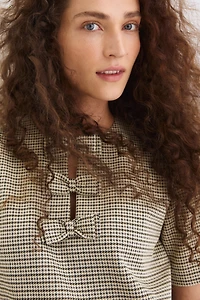 MAMA Robe droite avec boucles