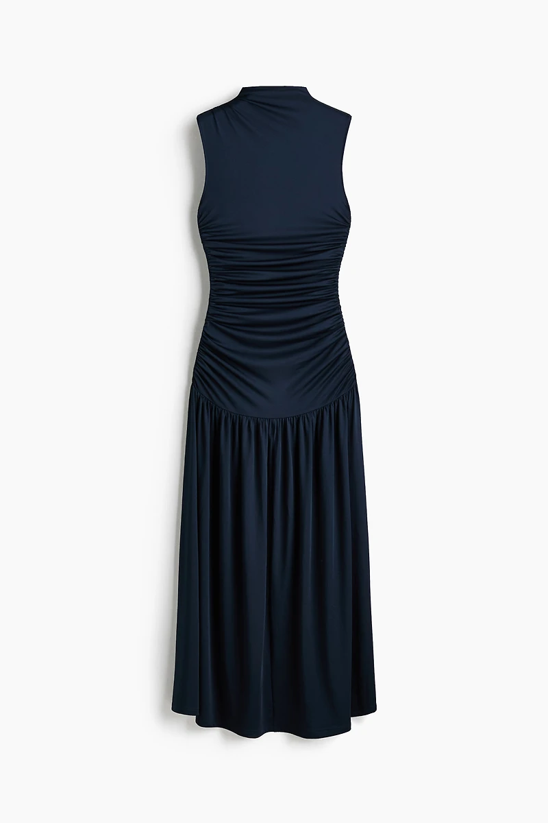 Draped Jersey Dress