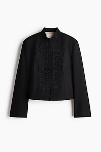 Appliquéd Twill Jacket