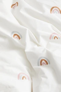 Patterned Twin Duvet Cover Set