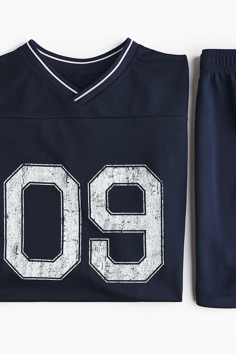 2-Piece Printed Sports Set with DryMove™