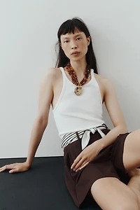 Dress Shorts with Belt
