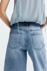 Denim Bermuda Shorts