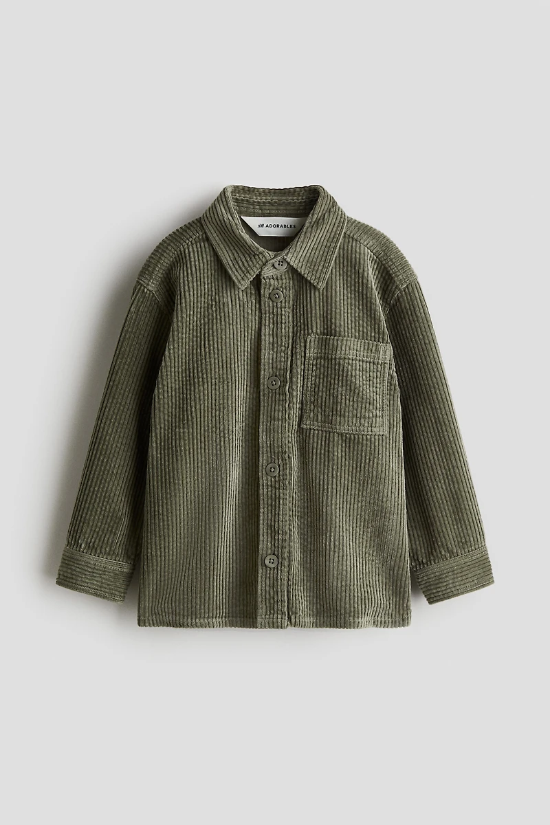 Corduroy Cotton Overshirt