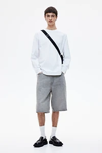 Baggy Denim Shorts