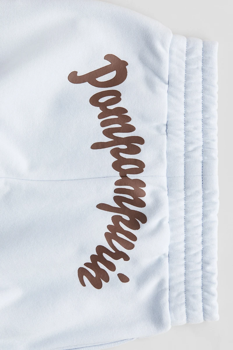 Pantalon de jogging large à l'intérieur brossé