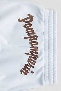 Pantalon de jogging large à l'intérieur brossé