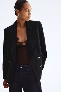 Double-Breasted Blazer