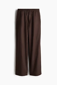 Cotton Drawstring Pants