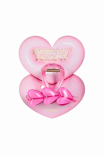 Heart-Detail Hair Claw