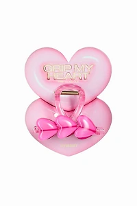 Heart-Detail Hair Claw