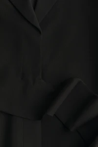 MAMA Tie-Belt Blouse