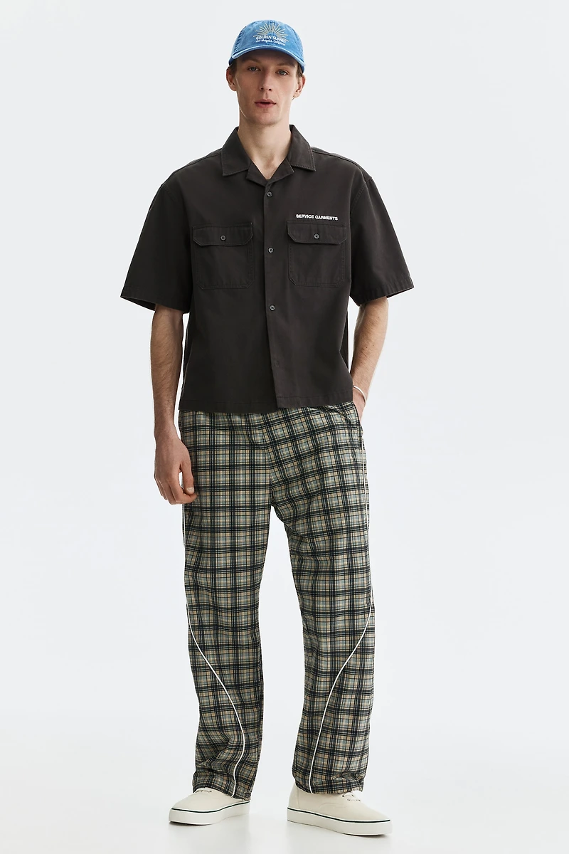 Relaxed-Fit Short-Sleeved Utility Shirt