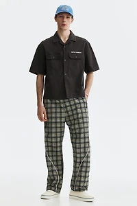 Relaxed-Fit Short-Sleeved Utility Shirt
