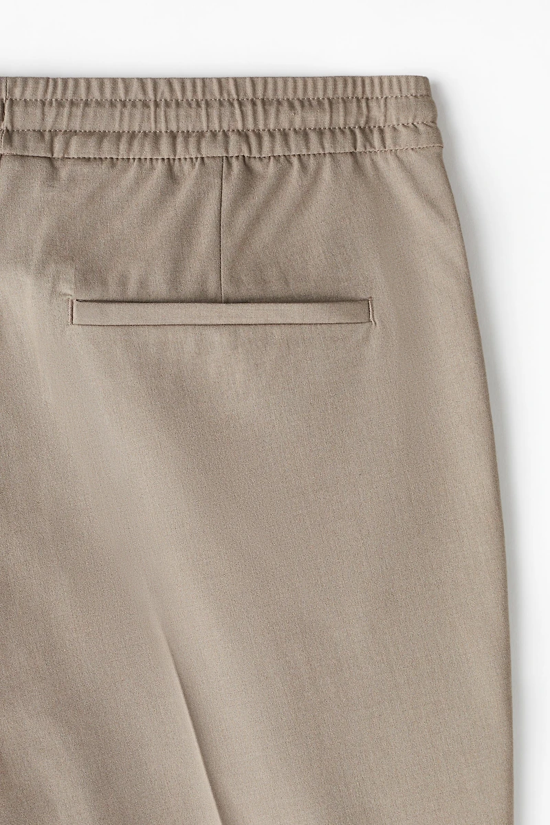 Slim-Fit Dressy Joggers