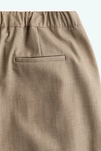 Pleat-Front Pants