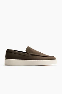 Moccasin-Seam Loafers