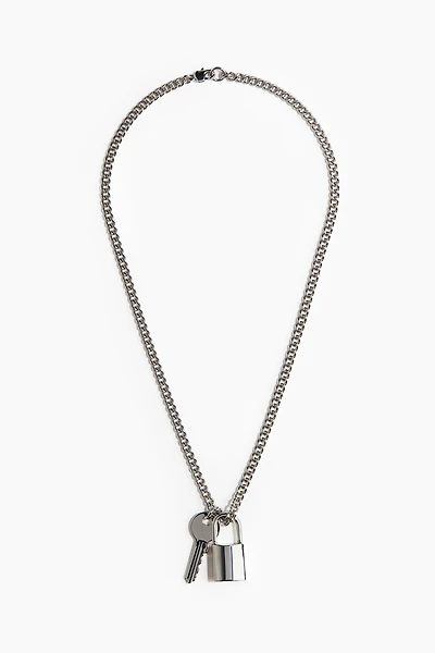 Padlock-Pendant Necklace