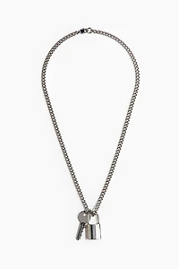 Padlock-Pendant Necklace