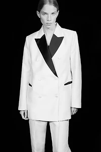 Blazer à fermeture croisée