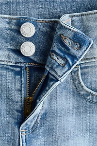 Bootcut Leg Low Jeans