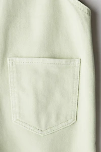 Denim Overall Shorts