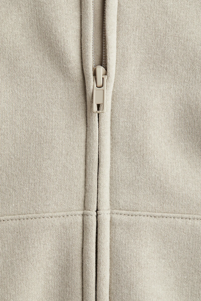 Kangourou grande taille à fermeture éclair