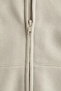 Kangourou grande taille à fermeture éclair