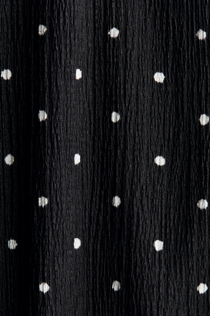 Pantalon en jersey texturé